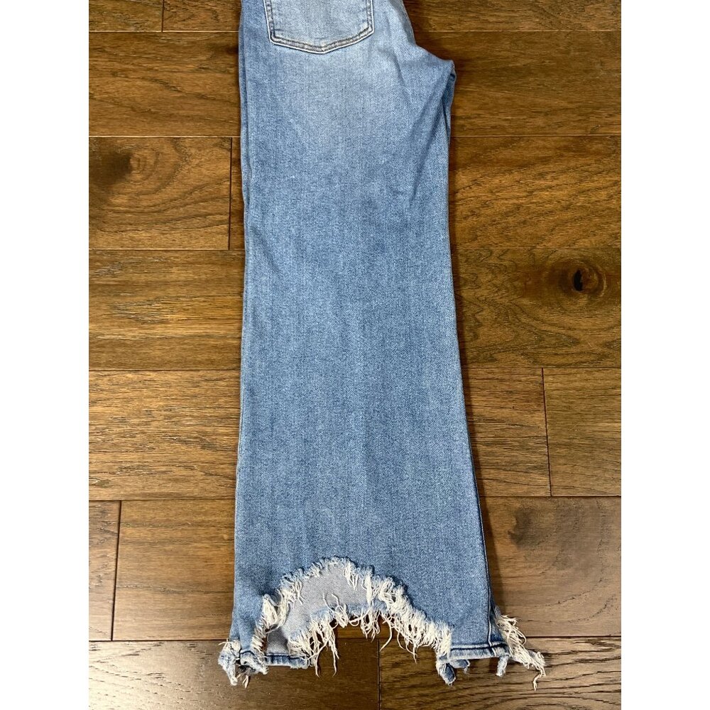 7 FOR ALL MANKIND Luxe Vintage High Rise Button Fly Jeans  Sz 27 EUC - Picture 2 of 8